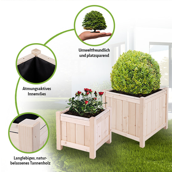 Besonderheiten des Hochbeets