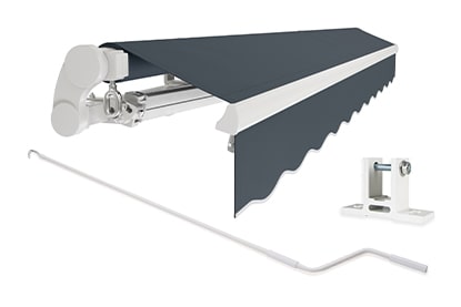 Lieferumfang der Gelenkarmmarkise
