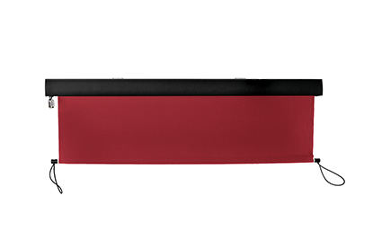 Eingefahrene Markise