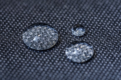 Acryl Stoff Nahaufnahme