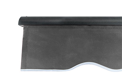 Volant mit hellem Hintergrund