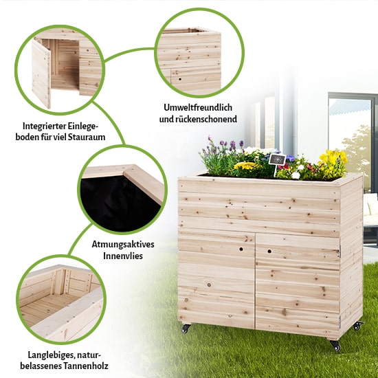 Besonderheiten des Hochbeets